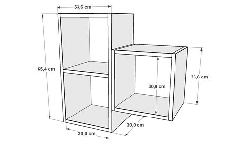AYDIN KİTAPLIKLI RAF, DVR-1042