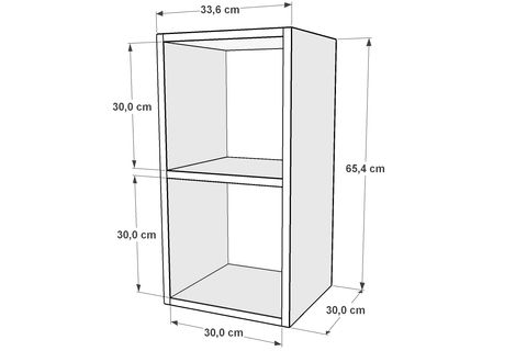 ALAZ KOMODİN KMD-1020, ANTRASİT, 35CM