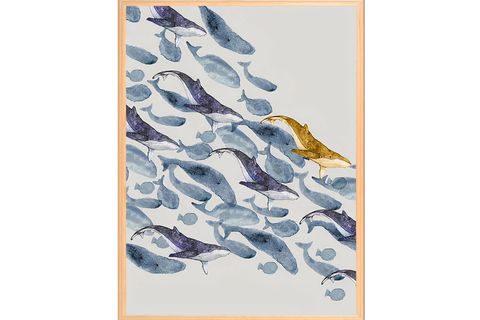 BALİNALAR TABLO SETİ, 50X70