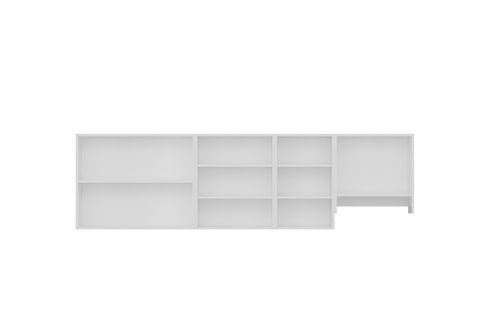 MİNAR 255 CM MUTFAK DOLABI BEYAZ 255-B8-ÜST MODÜL