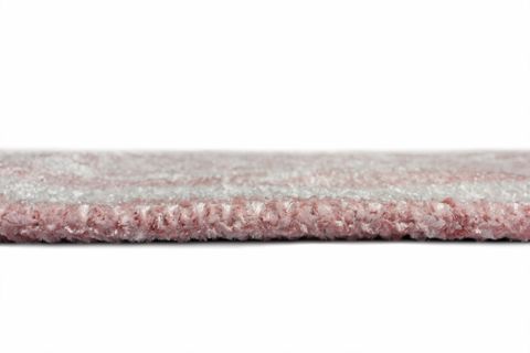 MORETTİ NORDİ LEOPAR DESENLİ MAKİNE DOKUMA HALI, PEMBE, 125X180