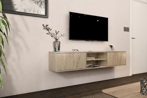 LUJIA DUVARA MONTE TV ÜNİTESİ, TRAVERTEN