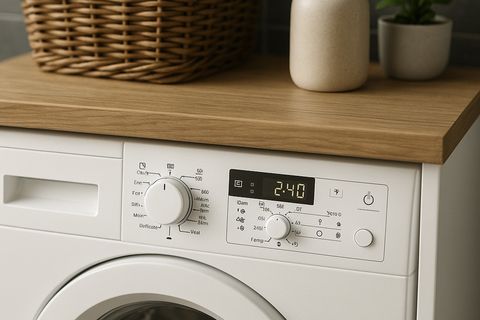 EMORRA ÇOK AMAÇLI ÇAMAŞIR MAKİNESİ DOLABI, SEPET BEYAZ