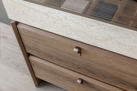MADERA YATAK ODASI TAKIMI, AHŞAP KAPAKLI