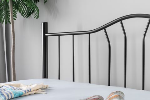 K25 METAL KARYOLA, SİYAH, 90X190