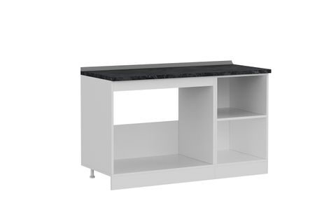 MİNAR 140 CM MUTFAK DOLABI BEYAZ 140-B2-ALT MODÜL