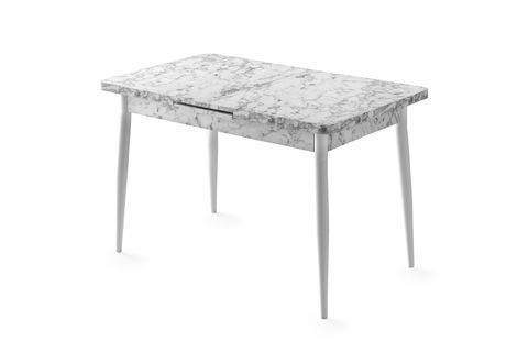 AY MASA VE SANDALYE BENCH TAKIMI, AÇIK HARDAL BEYAZ, 120X70