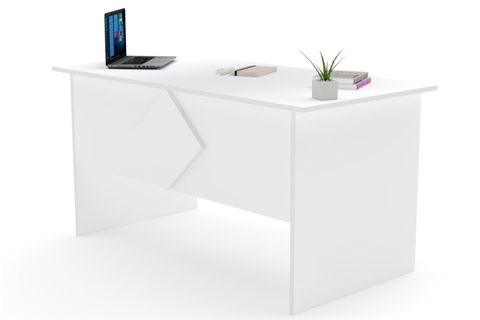 MASAKO OFİS MASASI, BEYAZ, 75X160 CM