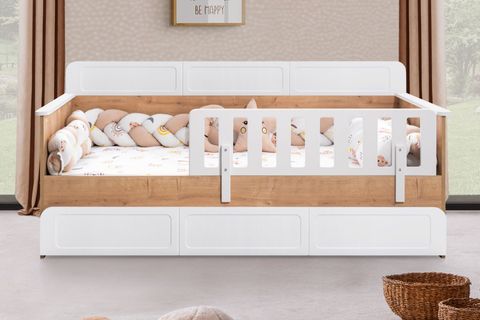 MİRA YAVRULU MONTESSORİ KARYOLA, CEVİZ
