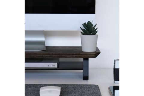 KÜÇÜK MONİTÖR STANDI, CEVİZ