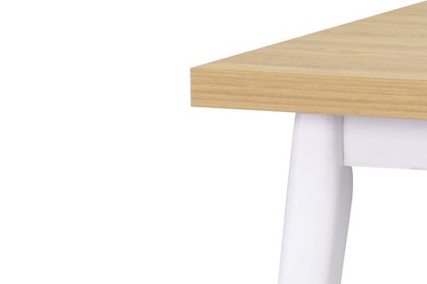 AVANOS MDF SABİT MUTFAK MASASI, 60X90 CM, NATUREL BEYAZ