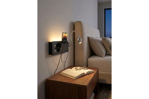 FLEXİLUME 360° DÖNEBİLEN, USB ŞARJLI LED OKUMA LAMBASI, SİYAH