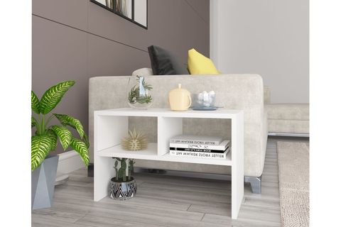 DEKORSTİLİM C SEHPA, BEYAZ