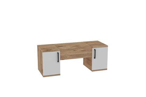 ARNETTİ MERCAN MAKYAJ MASASI, ATLANTİK ÇAM BEYAZ