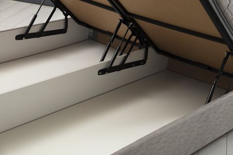 MOTYA BAZA BAŞLIK VE YATAK SETİ, AÇIK GRİ, 160X200