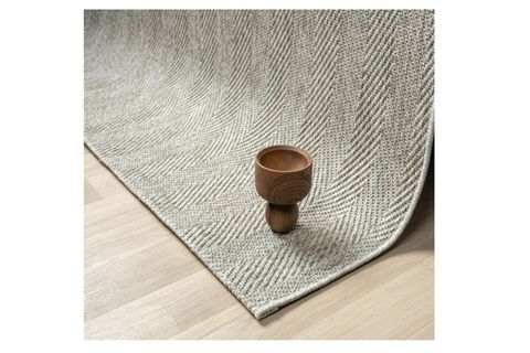 ESSE HAV TOZ VERMEZ KOLAY TEMİZLENEN HASIR DOKU SİSAL HALI, GRİ, 120X250, 665