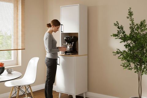 LAVO ÇOK AMAÇLI DOLAP, 2 KAPAKLI ORTA BÖLMELİ