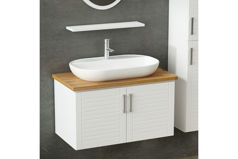 VERA BANYO DOLABI AS2K70, BEYAZ, 100CM