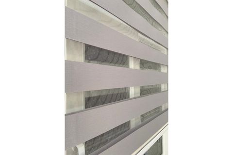 ZEBRA STOR PERDE, DÜZ, GRİ, DSG510, 170X200