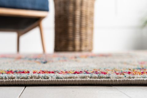 ANGORAHOME SPRİNG MAKİNE HALISI SP1002, YUVARLAK, 160X160