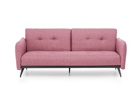FUTON RON ÜÇLÜ KANEPE, PEMBE