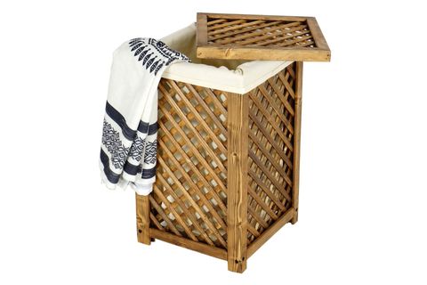 WOODENSA ÇAMAŞIR SEPETİ, CEVİZ WDN716