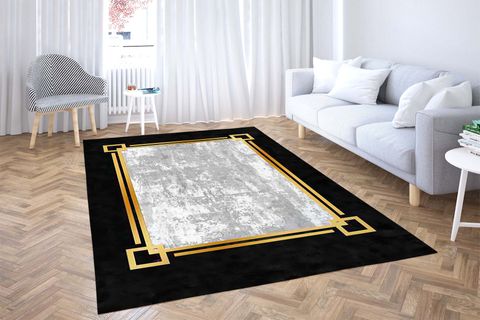 HALI VAGONU DİJİTAL BASKI HALI S-125, YIKANABİLİR, 80X300