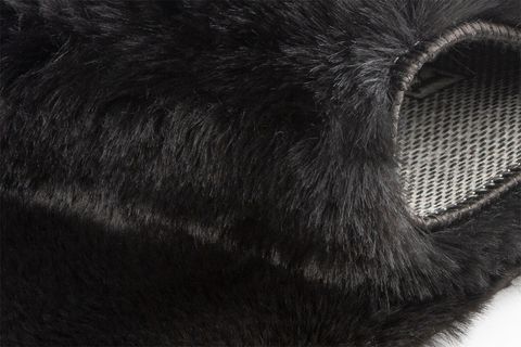 TAVŞAN POST MODERN MAKİNE HALISI, SİYAH, 120X180