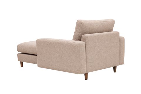 MERLİN DAYBED, İNCE KOL, NATUREL AYAK, RECYCLED KUMAŞ, CAPPUCİNO