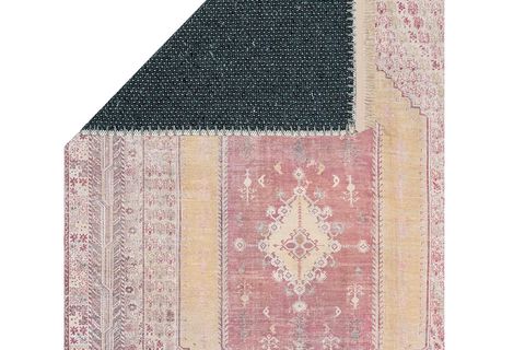 VİNTAGE NARÇİÇEĞİ BASKILI DOKUMA TABAN HALI, 298 YNG, 120X180  CM