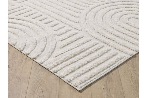 ELİT KOLEKSİYONU MAKİNE HALISI, BUKLELİ, KREM, 120X170