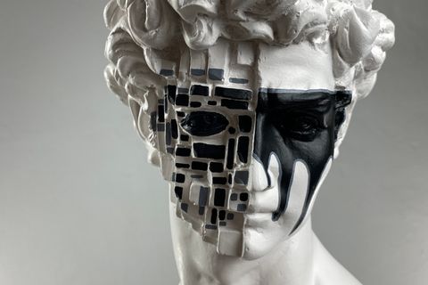 DAVID BAD POP ART DEKORATİF ROMA YUNAN HEYKELLERİ