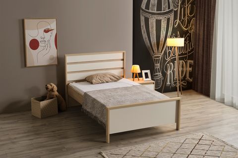 SOFT YAVRULU KARYOLA, BEJ, 120X200