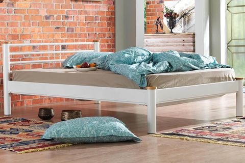 KAPPİS S METAL KARYOLA, BEYAZ, 150X200