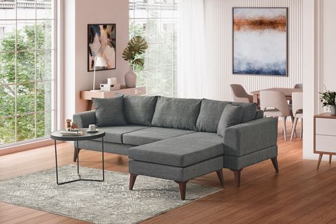 LİNO MODÜLER KÖŞE KOLTUK, KÜL GRİ