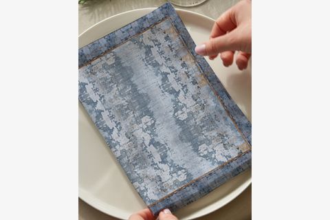 OKYANUS ESİNTİSİ PAMUKLU DÖRT ADET PEÇETE