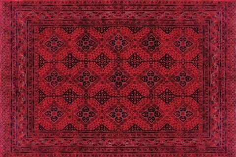 AİDA HOME ROSSO AFGANO SALON HALISI, 80X150