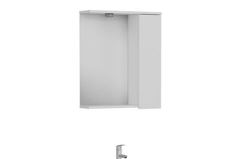 NİKA BANYO DOLABI ÜST 65CM 1K1A BEYAZ