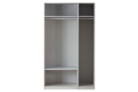 LUNA NOX GARDIROP, CEVİZ, 3 KAPAKLI
