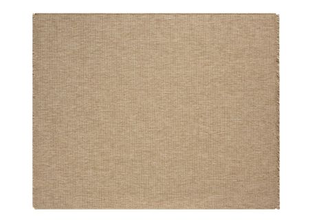 QUEEN SERİSİ JÜT HASIR GÖRÜNÜMLÜ DOKUMA MAKİNE HALISI, BEJ, 80X200, 672