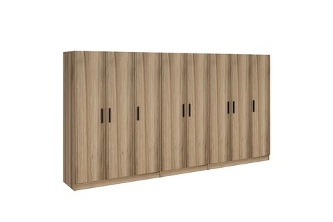 MİNAR KALE GARDIROP 6, 8 KAPAKLI, ANTRASİT