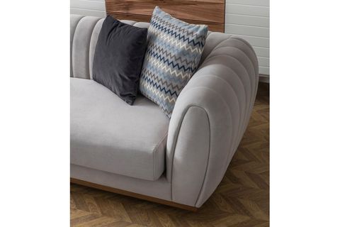 POLO ÜÇLÜ KOLTUK, TAŞ RENGİ