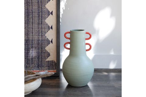 WARM DESİGN TERRACOTTA VAZO ADAÇAYI YEŞİLİ