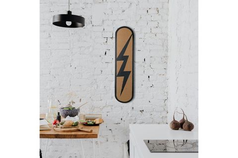 LIGHTNING KAYKAY EL YAPIMI AHŞAP DUVAR DEKORU