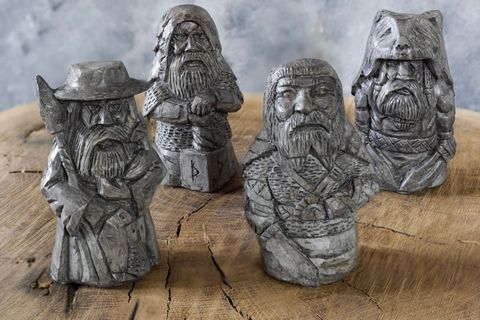 BETON ODİN THOR TYR ULFHEDNAR DEKORATİF OBJE