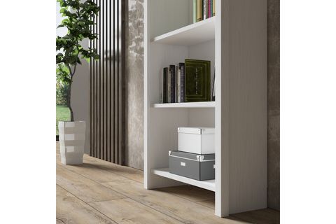 VENEZİA PREMİUM AHŞAP AYAKLI KİTAPLIK, 5 RAFLI