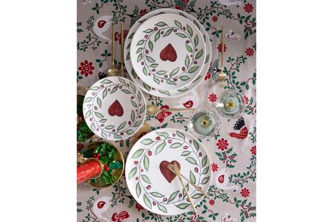 THE MİA LUV SERVİS TABAĞI 30 CM