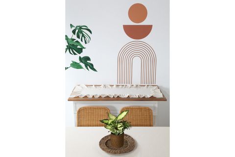 NATUREL VİNTAGE RUNNER, 40X110 CM