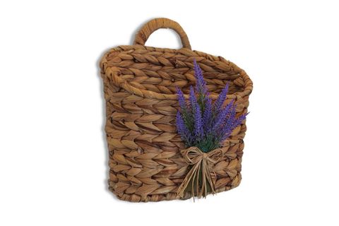 LAVANTALI HASIR KAPI SEPETİ, 29CM