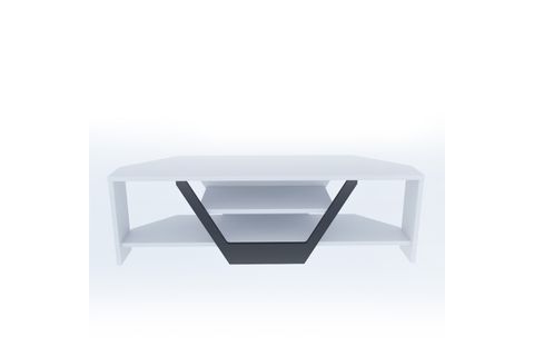 DECOROTİKA SARES TV ÜNİTESİ, BEYAZ SİYAH